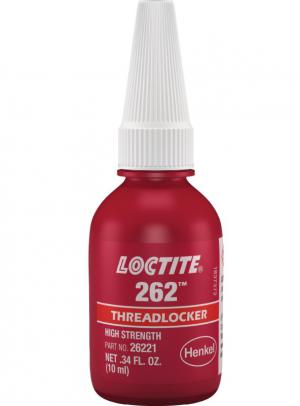 Product Image for 01031098 Loctite 262 Threadlocker Red 10ml