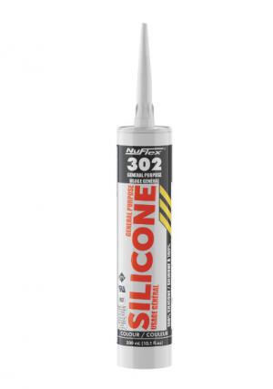 Product Image for 01046013 Silcone Sealant NuFlex 302 General Purpose 300ML