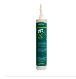 Product Image for 01046029 Silicone Sealant Dow 732 Cartridge White 300ML