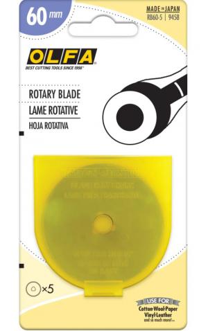 Product Image for 02000189 Steel Rotary Blade 9458 60mm 5/PK (SOLD AS EACH)