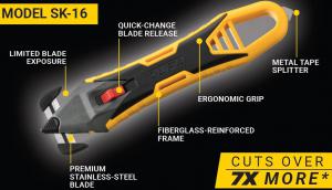 Product Image for 02000202 Cutter Safety Concealed Blade SK-16