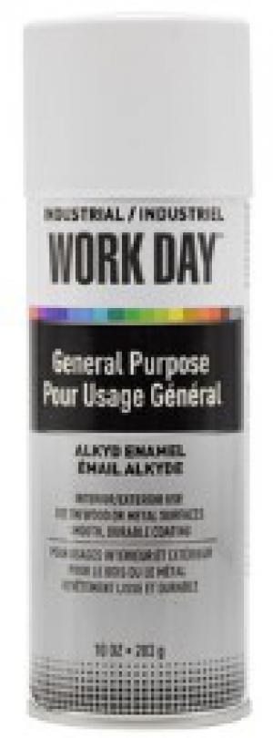 Product Image for 04070358 Workday Spray Paint Gloss White