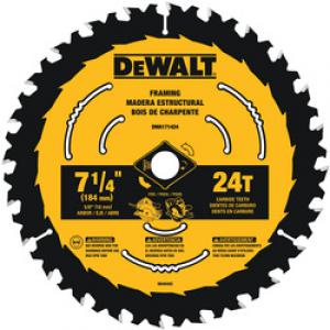Product Image for 05356136 Circular Saw Framing Blade 7 1/4  24 Tooth