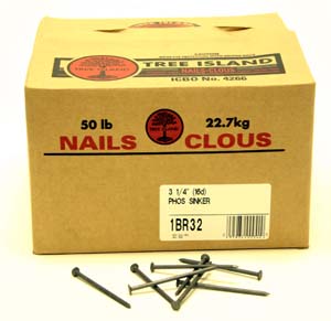 Product Image for 05490526 3 1/4  Phosphate Coated Smooth Sinker Bulk Hand Nails
