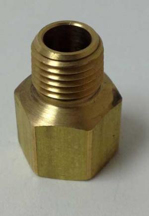 Product Image for 05520435 Reducer Bushing Brass 3/8  Female x 1/4  Male