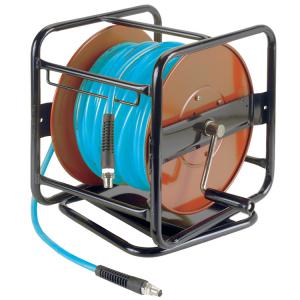 Product Image for 05520906 Air Hose Reel 1/4 x164' Reinforced Polyurethane Blue