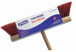 Product Image for 07040135 Broom Combo Pack Heavy Sweep Wood Handle 24  Blue/Black