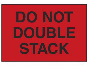 Product Image for 08992242 4X6 RED LABEL DO NOT DOUBLE STACK BC