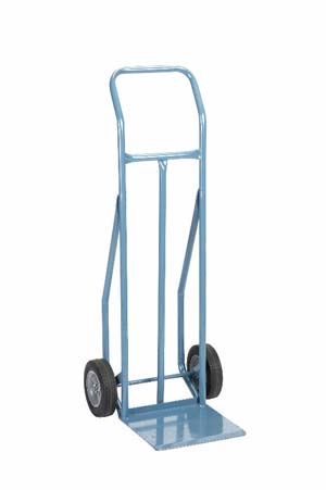 Product Image for 10010210 Hand Truck Medium Duty Extended Toe Plate 8  Semi-Pneumatic
