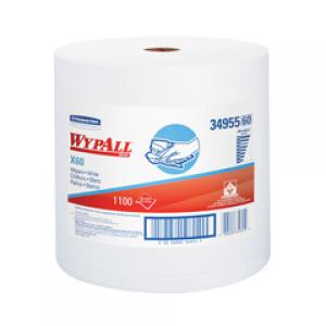 Product Image for 14000150 Wypall 34955 X60 Teri Jumbo Roll 12.5 x13.4  White 1100SH/