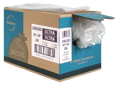 Product Image for 16000330 Garbage Bag Regard Strong Clear 35 X50 