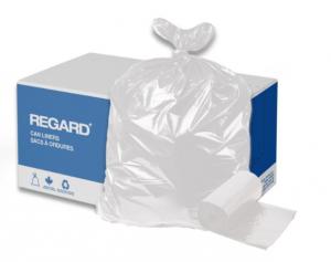 Product Image for 16000383 Garbage Bag Regard/Dura Regular High Density Frosted 22 X24
