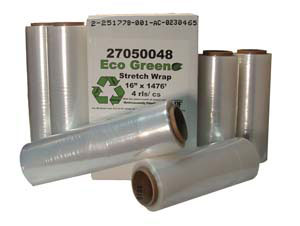 Product Image for 27050048 Hand Stretch Wrap Cast Eco-Green 16  x 1476' x 47GA