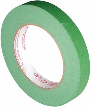 Product Image for 31010402 Masking Tape 309 Painters Grade 24MM x 55M Wrapped Green