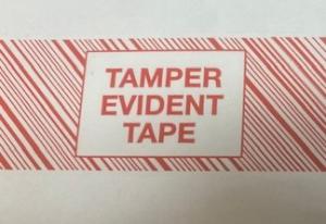 Product Image for 33000827 Custom PP Tape  Tamper Evident  48MMx100M