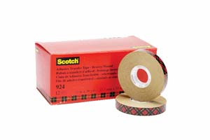 Product Image for 34002397 Adhesive Transfer Tape 924 General Purpose 12MM x 55M 2mil