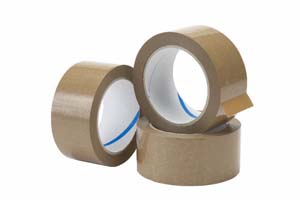 Product Image for 35000150 Packing Tape PVC 72MM x 66M Tan