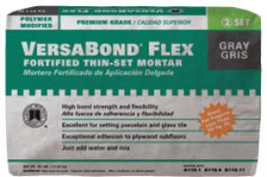 Product Image for 41070321 Versabond Thinset Gray Mortar Flex 50 Lb Polymer Modified