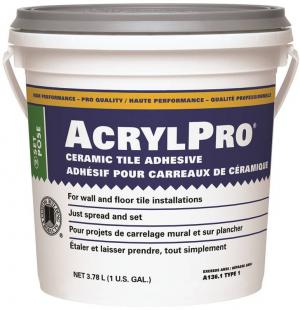 Product Image for 41070562 Acrylpro Ceramic Tile Mastic  3.79 Lt