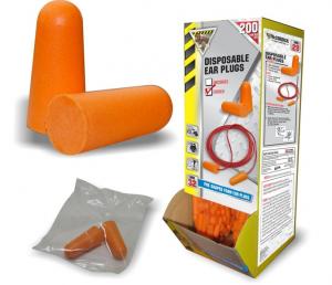 Product Image for 43060174 Foam Earplugs PreShaped Uncorded NRR32