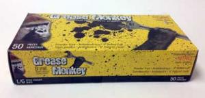 Product Image for 43060832 Glove 8ml Nitrile Powder Free XXL Black Dispos Grease Monkey