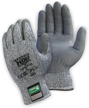 Product Image for 43061088 Glove Cut Resistant Level 3 HDPE Polyurethane Palm Medium