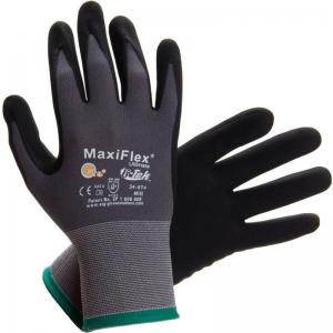 Product Image for 43061367 Glove MaxiFlex Nitrile Coated Palm Grey Nylon Large