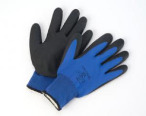 Product Image for 43061762 Glove Nitrile Coated Blue Nylon Winter Large