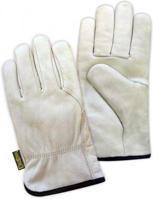 Product Image for 43990030 Glove Lined Full Leather Ropers Fleece XL