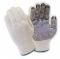 43060092.JPG Glove White Cotton/Poly Clear PVC Dot Palm Large 12 Pack